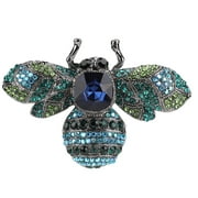 Brooch Jewelry, Bee Shape Vintage Brooch Alloy Materials For Parties Blue